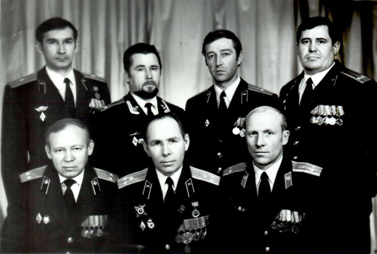 Офицеры штаба ГО г. Челябинска на День Гражданской обороны СССР (1983)